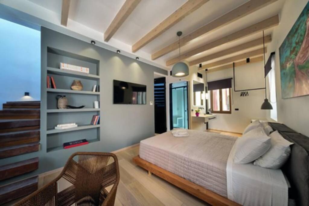 干尼亞Casa Eva With Outdoor Heated Jacuzzi And Hamam别墅 外观 照片