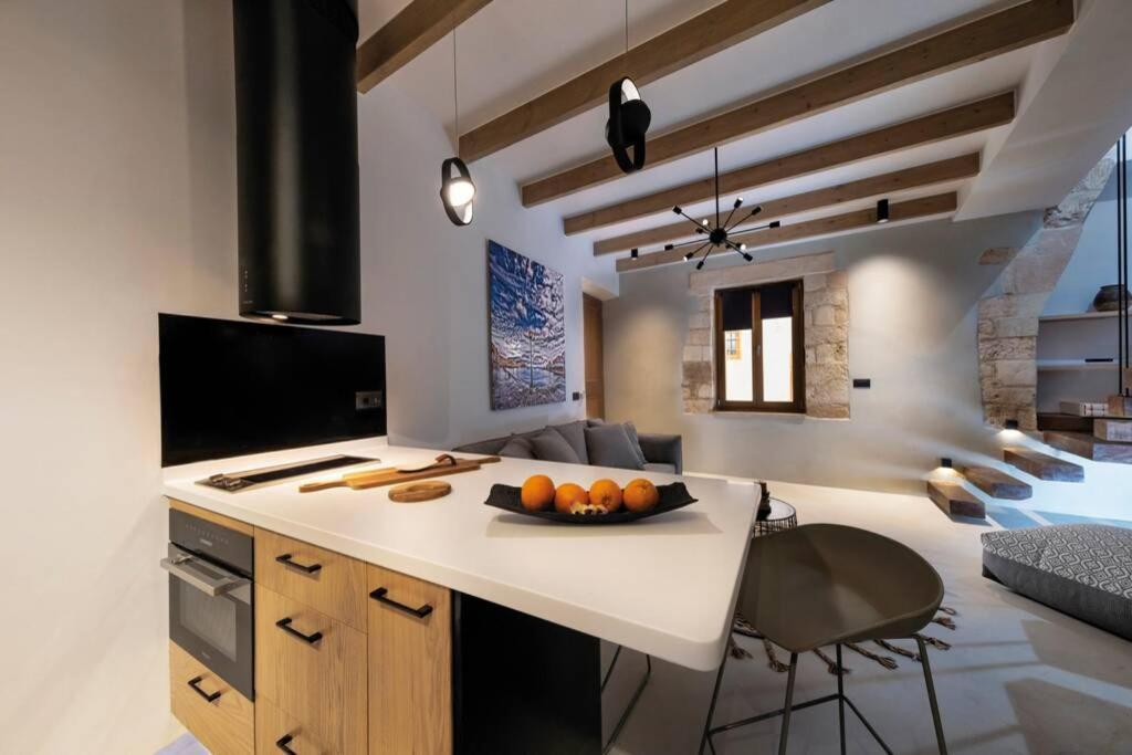 干尼亞Casa Eva With Outdoor Heated Jacuzzi And Hamam别墅 外观 照片