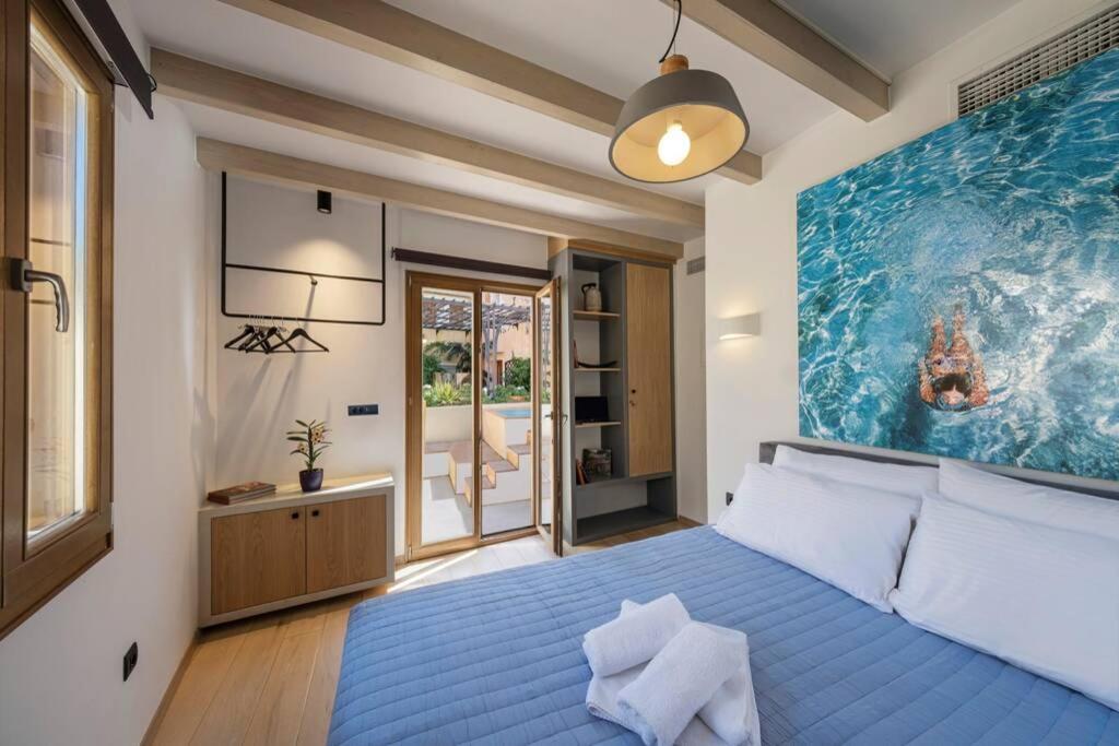干尼亞Casa Eva With Outdoor Heated Jacuzzi And Hamam别墅 外观 照片